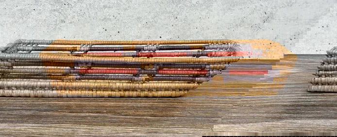 African Wicker Basket