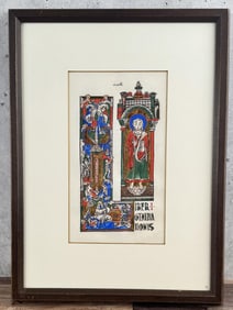 Codex Colbertinus Illluminated Page Print