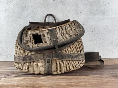 Antique Montana Fly Fishing Creel
