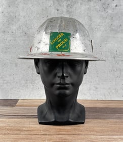 B.F. McDonald Aluminum Hard Hat Helmet