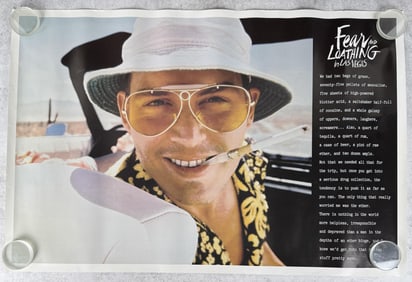 Fear And Loathing In Las Vegas Poster