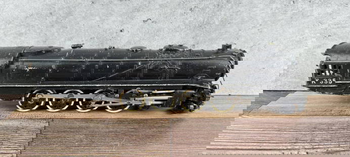 American Flyer K335 Union Pacific Locomotive: Untested. S Gauge.