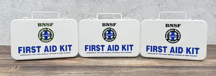 Burlington Northern Santa Fe First Aid Kits