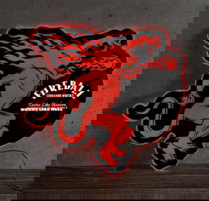 Fireball Cinnamon Whisky Lighted Sign