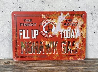 Mohawk Gasoline Sign