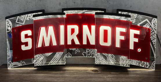 Smirnoff Lighted Sign