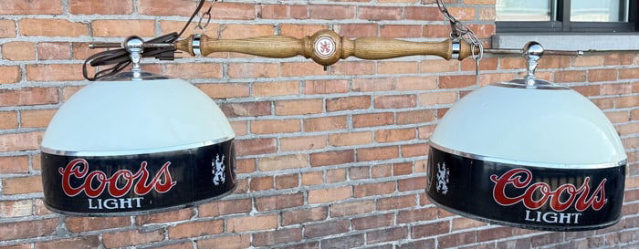 Coors Light Beer Pool Table Light