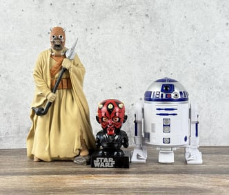 Collection of Star Wars Toys