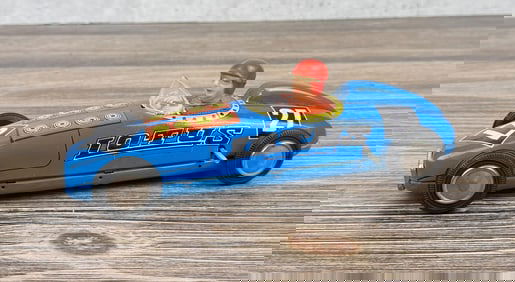 Lotus Race Car Tin Toy