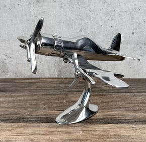 Aluminum Desk Airplane