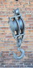 Industrial 2 Wheel Block Tackle Pulley