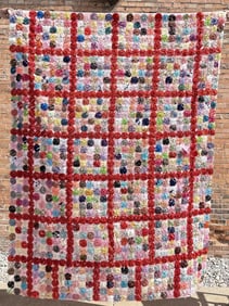 Antique Yo Yo Quilt