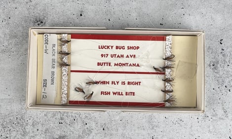 Lucky Bug Shop Butte Montana Fishing Flies