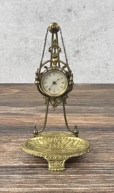 Parker Brass Novelty Clock