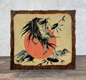 Diane O'Leary Native American Decoupage Print