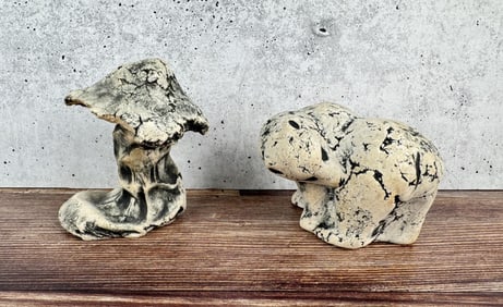 Stan Langwait Mount St Helens Ash Pottery