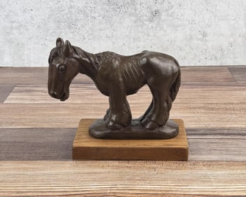 Ace Powell Hungry Horse Montana Bronze