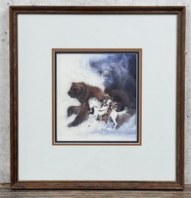 Bev Doolittle Two Bears of Blackfoot Print