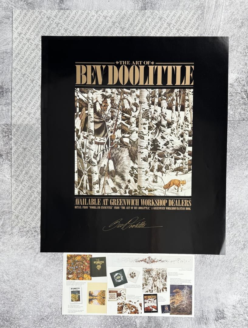 The Art of Bev Doolittle Signed Exhibition Print: 24" by 28"