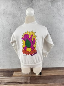 Vintage Child Size Barney Sweatshirt