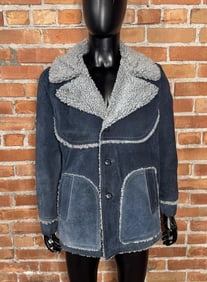 Vintage Grais Marlboro Man Shearling Jacket