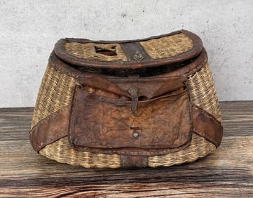 Antique Montana Fly Fishing Creel