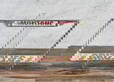 Montana Grizzlies License Plate Frame