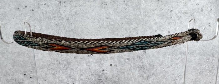 Prison Made Horse Hair Cowboy Hat Band