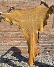 Tanned Leather Elk Hide