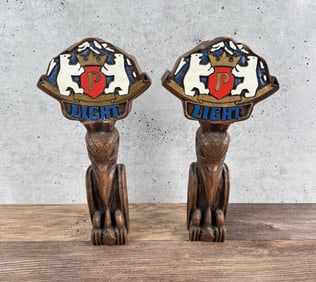 Prinz Brau Light Beer Totem Pole Tap Handle