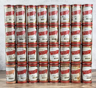 Great Falls Select Montana Beer Can Collection