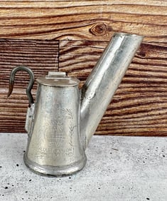 George Anton Globe Mining Wick Lamp
