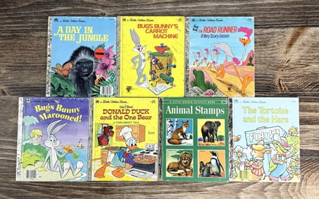 Group Of Little Golden Children's Books