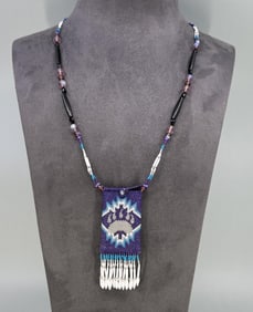 Native American Indian Beaded Medicine Bag