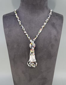 Native American Indian Beaded Necklace