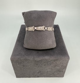 Sterling Silver Totem Pole Bracelet