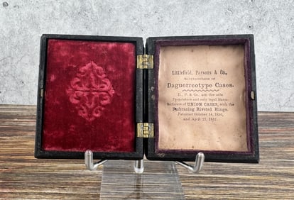 Littlefield & Parsons Daguerreotype Photo Case
