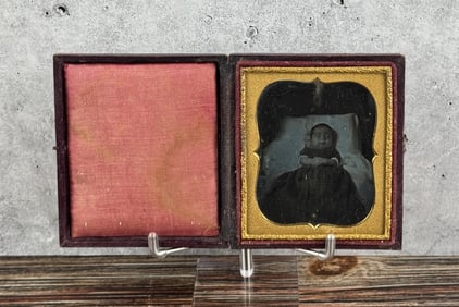 Post Mortem Baby Daguerreotype Photo