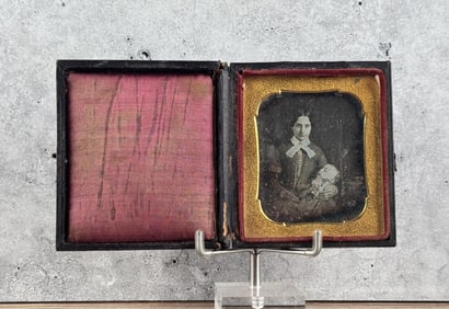 Post Mortem Baby Daguerreotype Photo