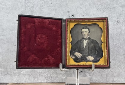Daguerreotype Photo Identified Occupational