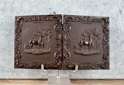 Union Thermoplastic Daguerreotype Case Stag