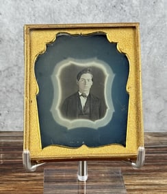Antique Daguerreotype Photo Magic Border