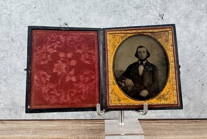 T.&W. Cummings Ambrotype Photo