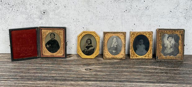 Antique Daguerreotype & Ambrotype Photos