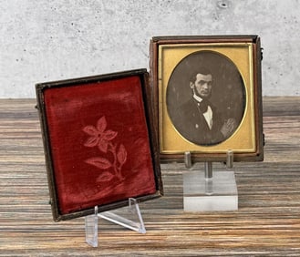 Daguerreotype Photo Abraham Lincoln Doppelganger