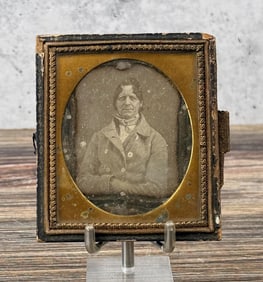 Jeremiah Smith Iowa Pioneer Daguerreotype Photo