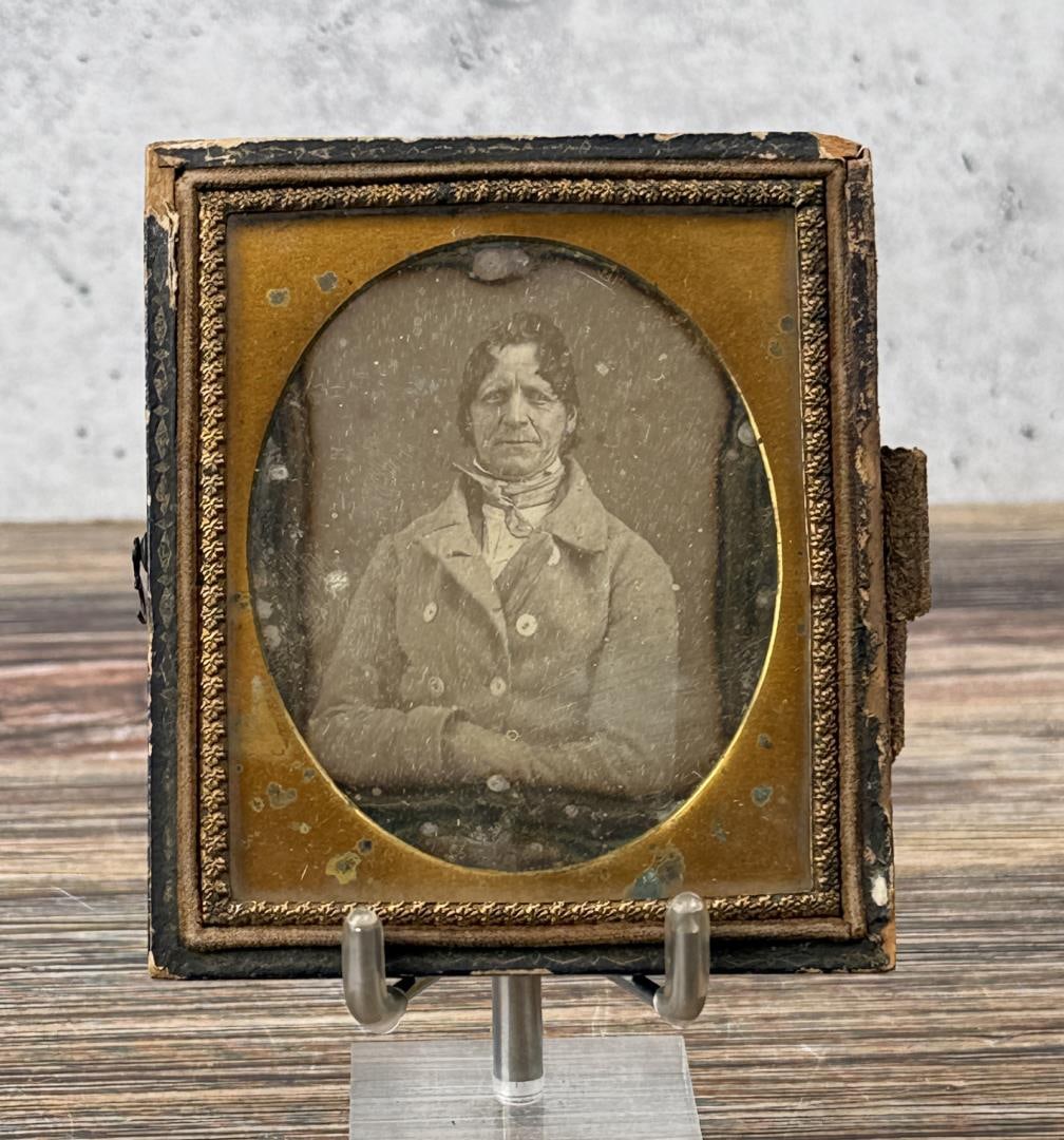 Jeremiah Smith Iowa Pioneer Daguerreotype Photo (1 of 5)