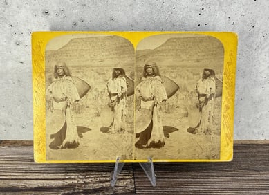 Indians of the Colorado Valley Powell Stereoview