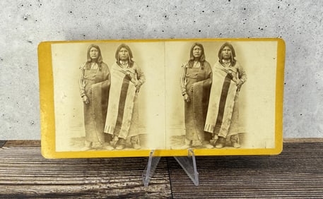 C.W. Carter Paiute Indians Utah Stereoview