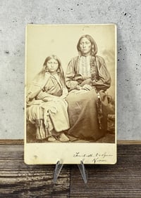 Eonah-Pah Trailing the Enemy Kiowa Indian Photo